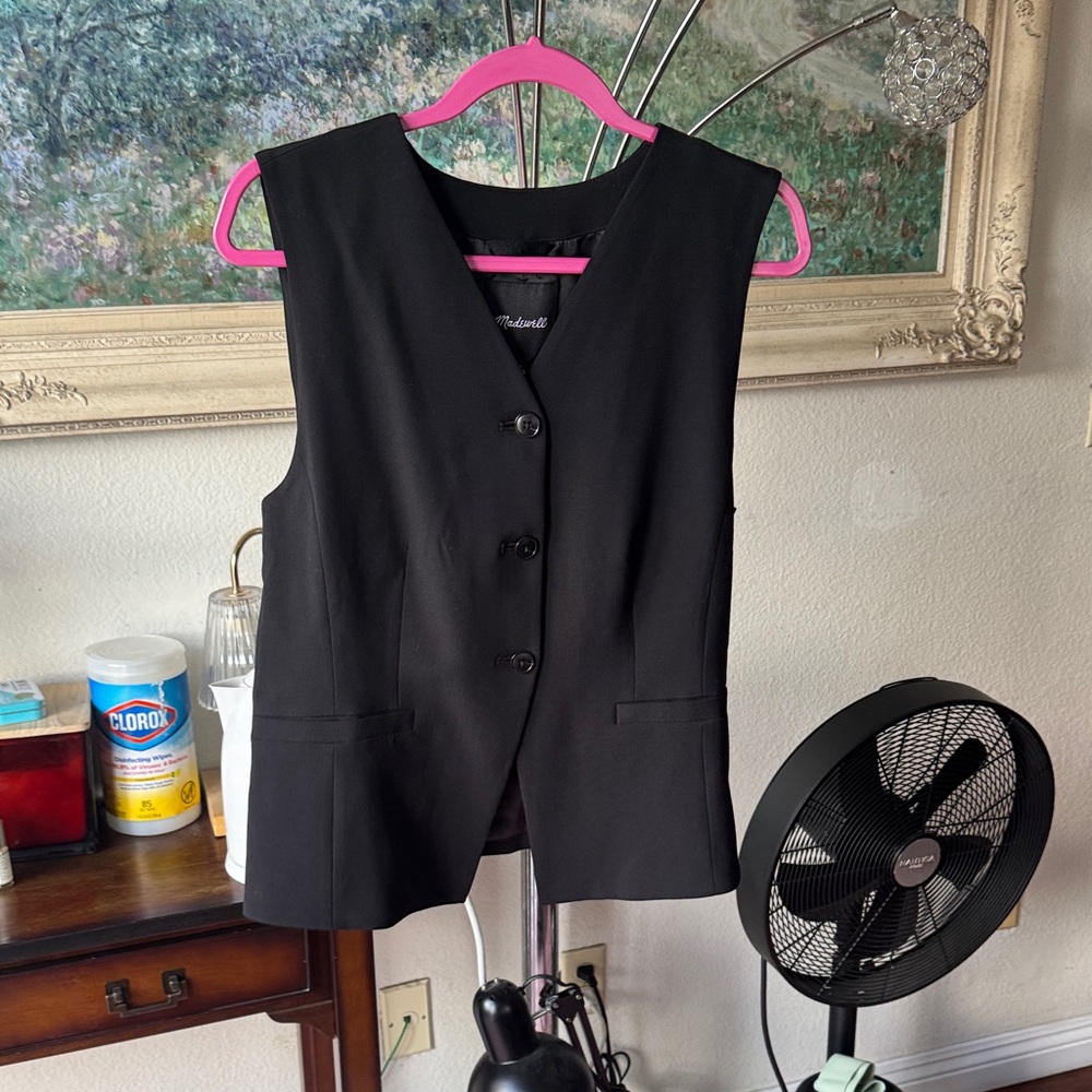 Madewell Black Women's Vest